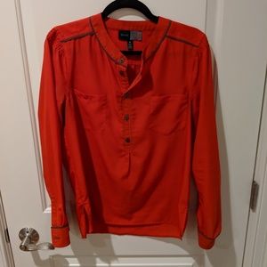 Red blouse